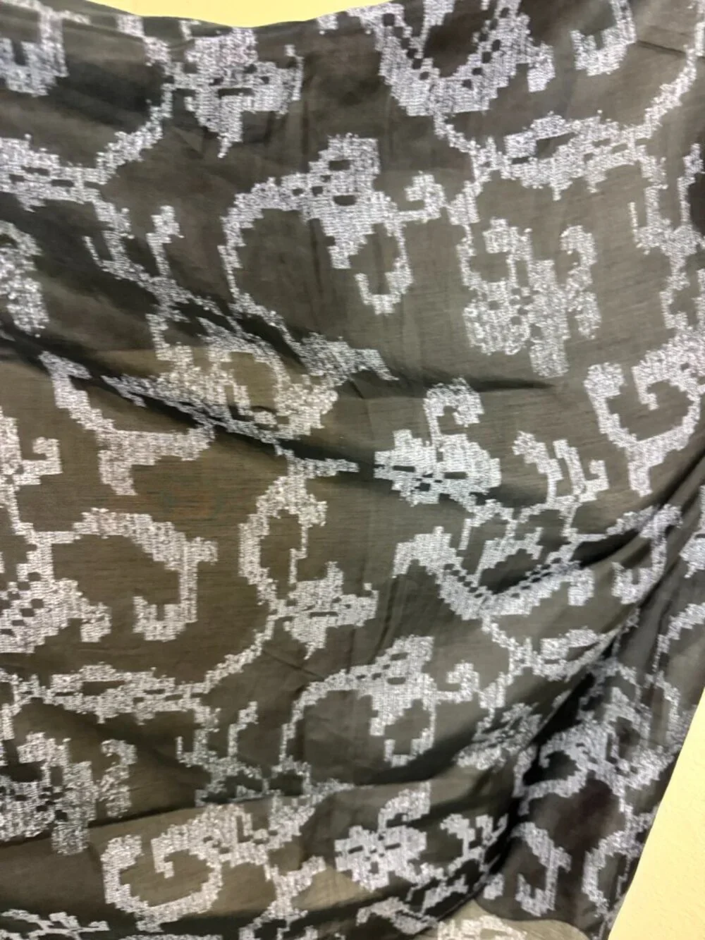 Rag & Bone Ultra Lightweight Soft  Scarf Cotton & Silk 47